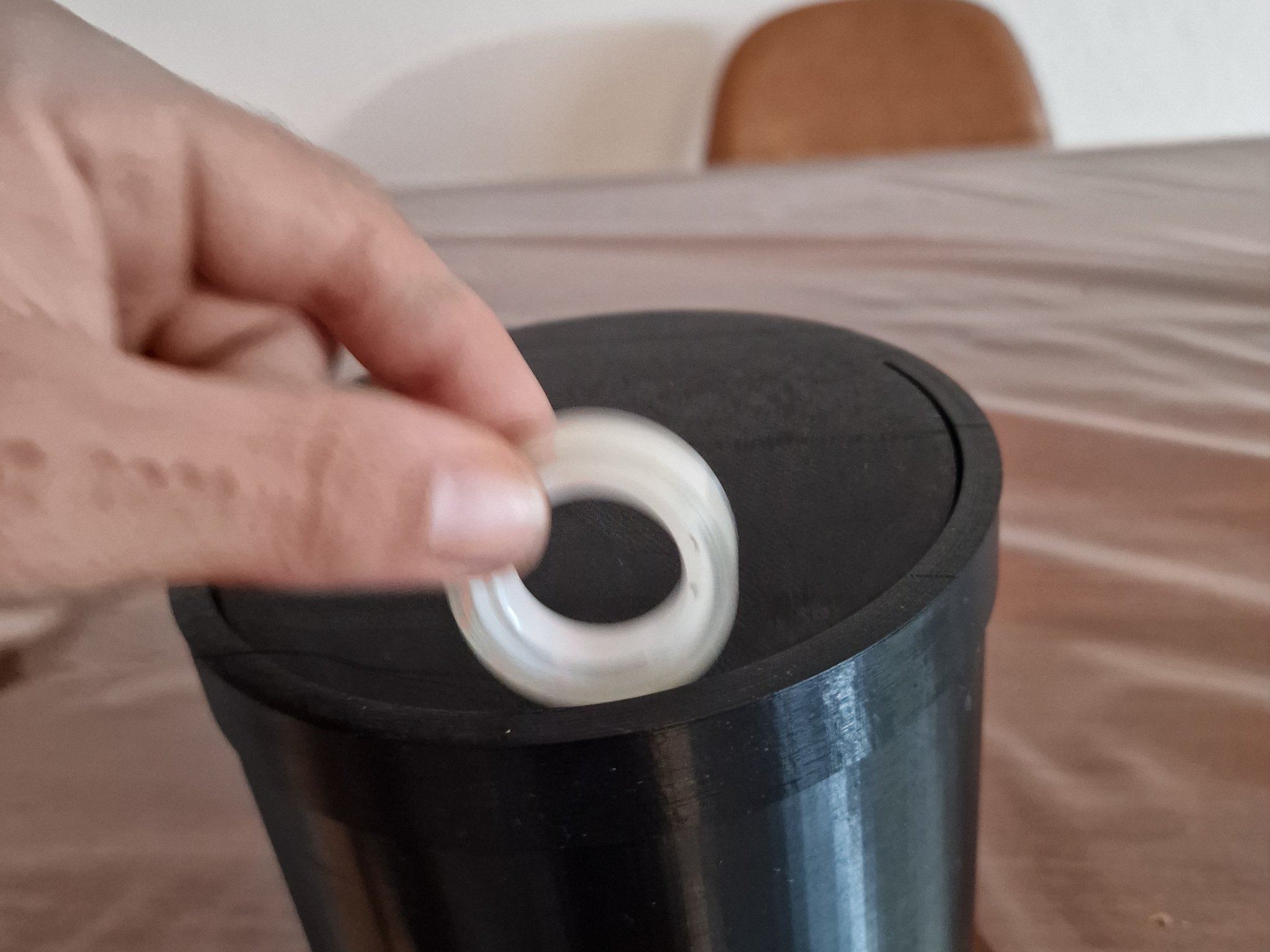 Thùng rác để bàn dễ in không cần hỗ trợ