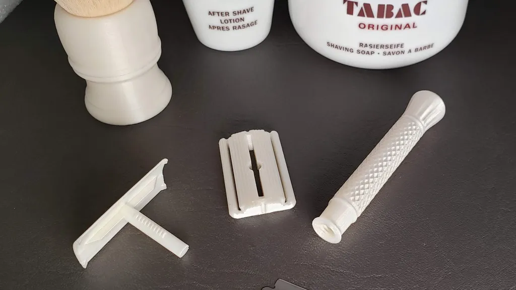 Dao cạo an toàn TriDE ba mảnh cho lưỡi kép