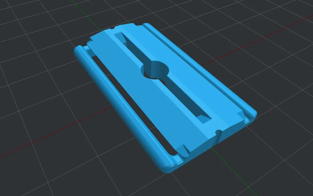 Dao cạo an toàn TriDE ba mảnh cho lưỡi kép