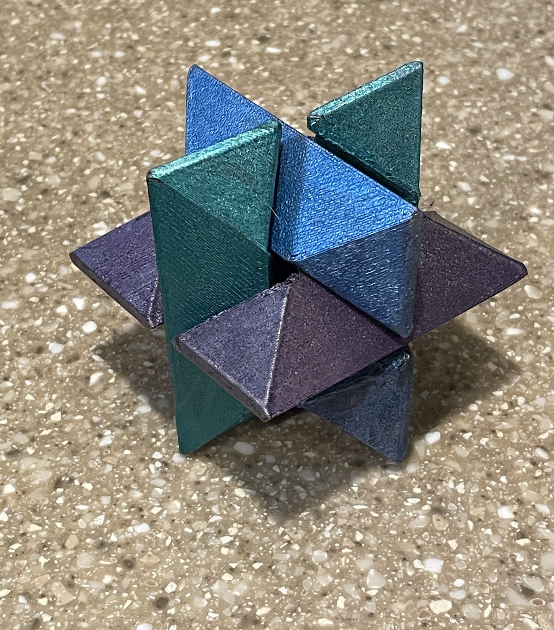 Đồ chơi xếp hình bóng bát giác độc đáo để in 3D