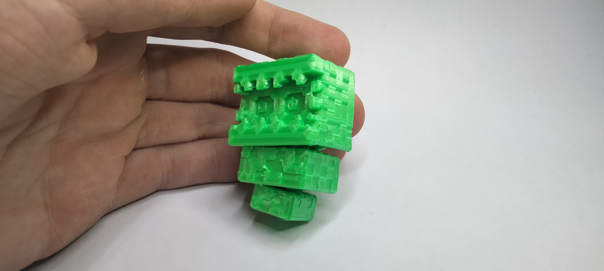 Móc khóa Glare dễ thương từ Minecraft in ngay tại chỗ