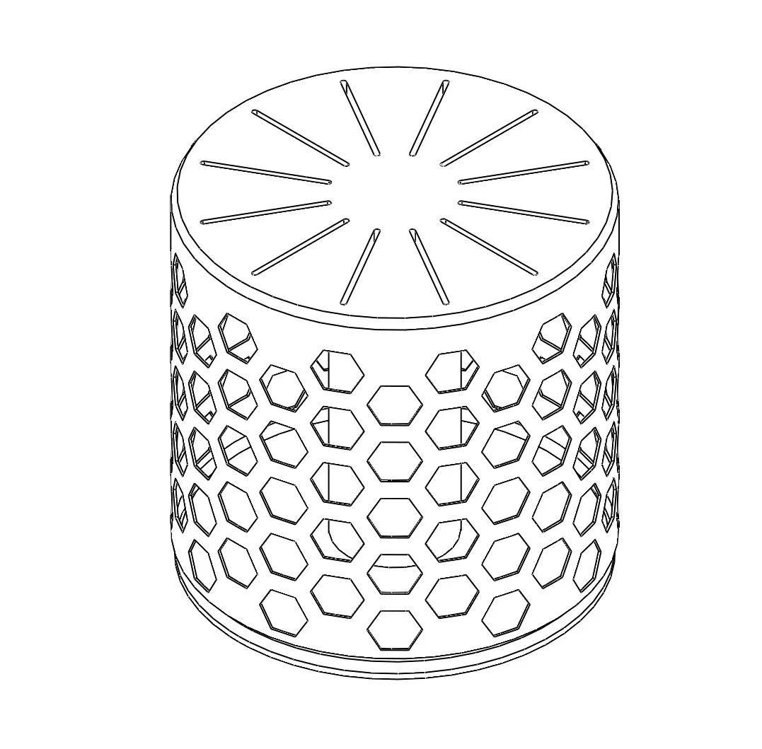 Giá đỡ dao xoay cải tiến cho nhà bếp