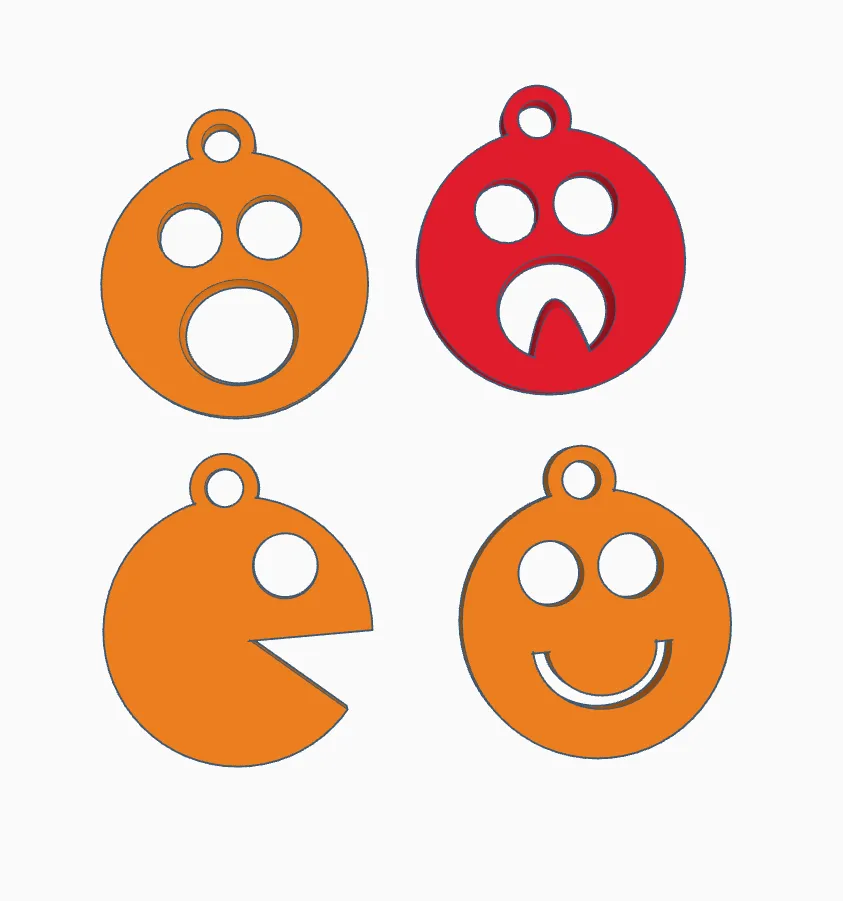 Móc khóa hài hước dễ in cho người mới bắt đầu