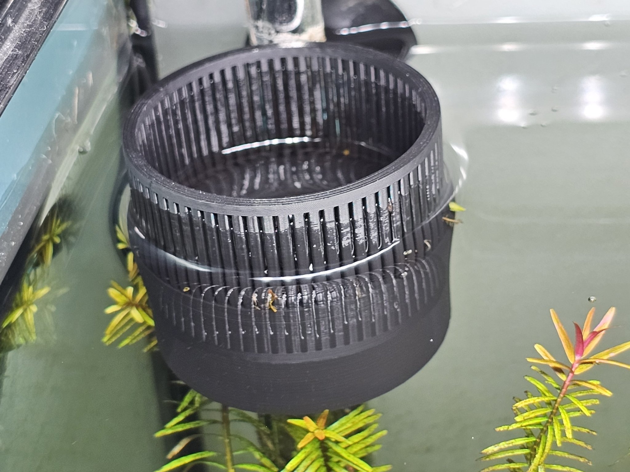 Bộ lọc mặt nước cho bể cá có bảo vệ tôm tép