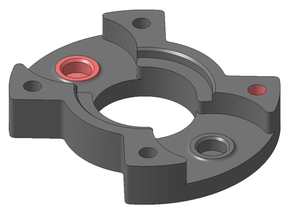 Nâng cấp K8200 thành Prusa Mini với Flange hành tinh