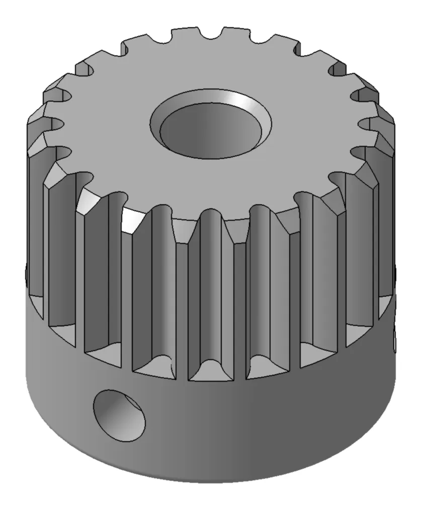 Cơ cấu bánh răng mặt trời cho máy in K8200 nâng cấp