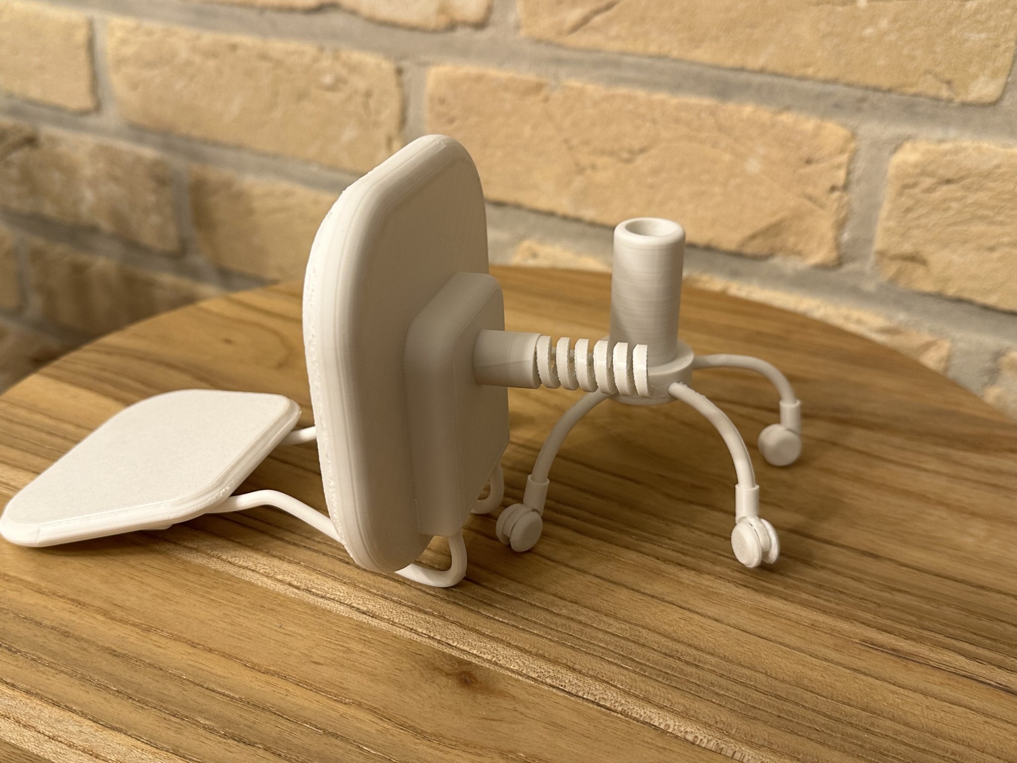 Ghế văn phòng Barbie cho búp bê, ghế xoay mini chân bánh xe