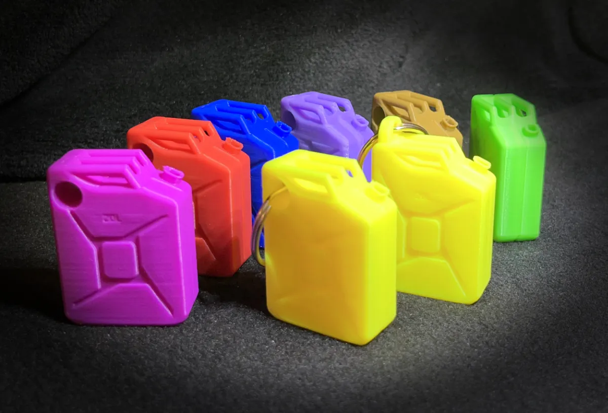 Móc khóa hình bình xăng Jerry can