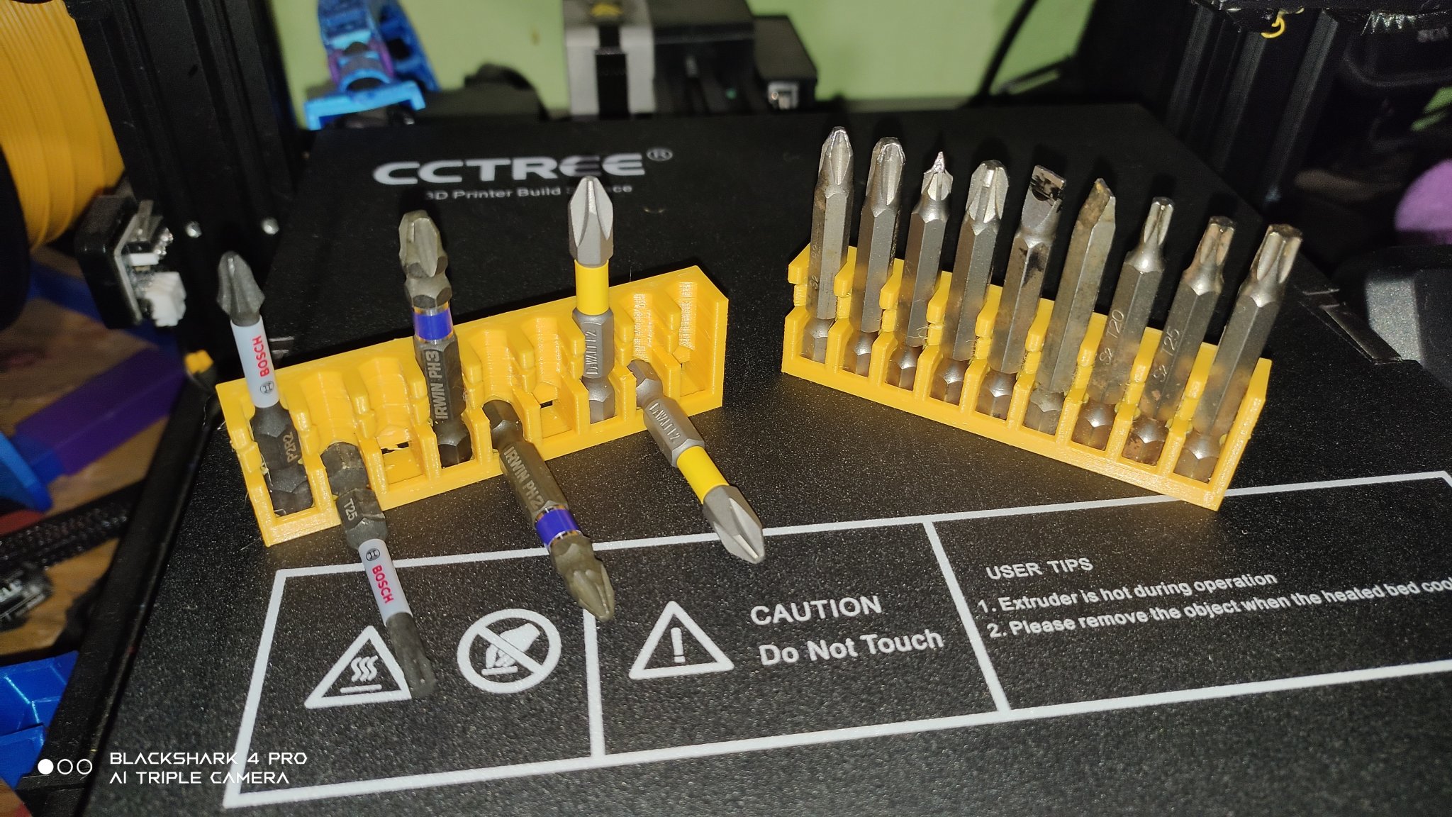 Giá đỡ cho 9 đầu vít lục giác tiện lợi