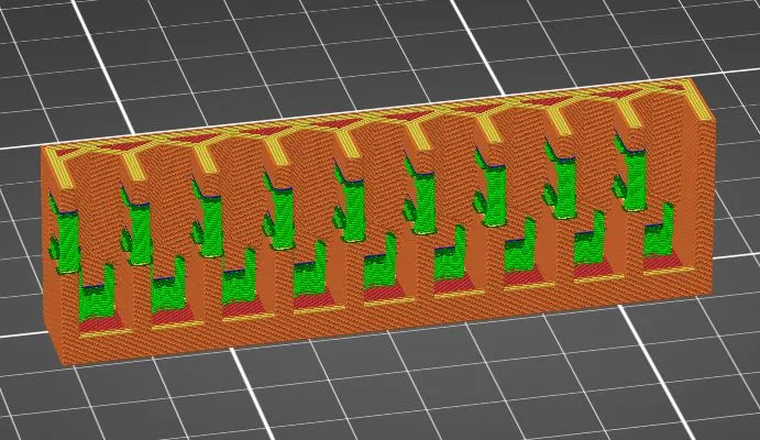 Giá đỡ cho 9 đầu vít lục giác tiện lợi