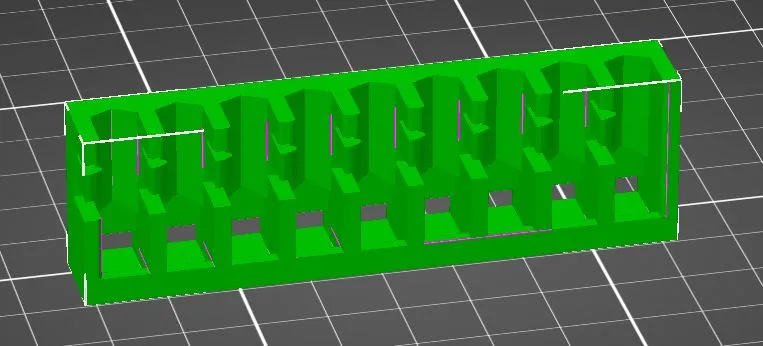 Giá đỡ cho 9 đầu vít lục giác tiện lợi