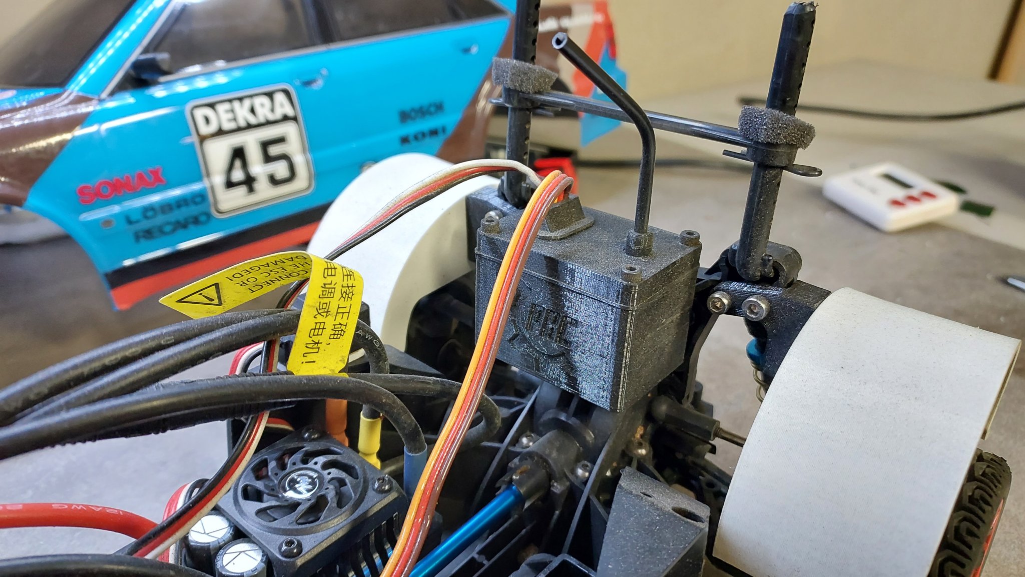 Hộp RX cho khung xe Tamiya VX-02 Pro