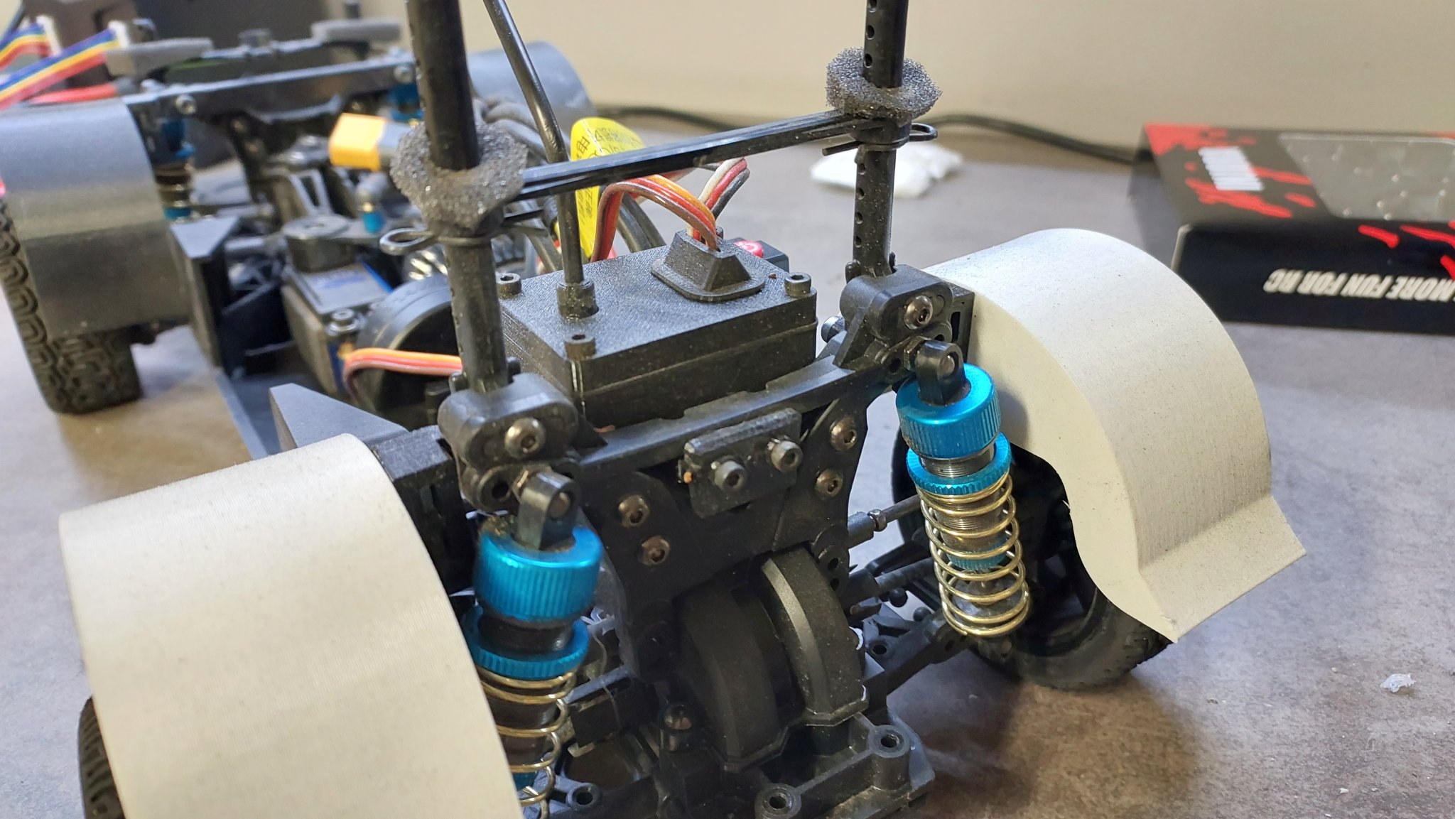 Hộp RX cho khung xe Tamiya VX-02 Pro