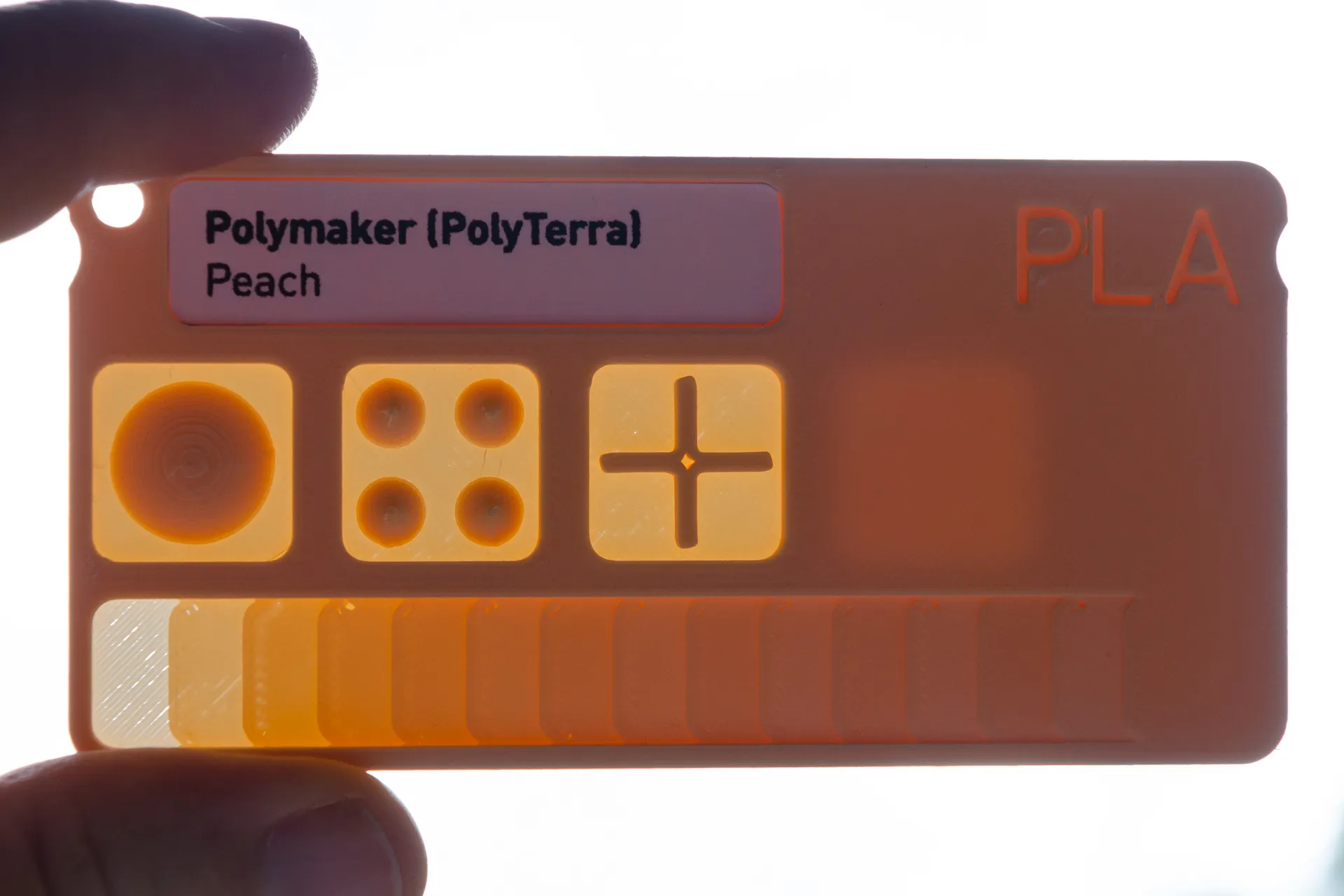 Hệ thống thẻ mẫu v1.0 với hộp đựng cho filament