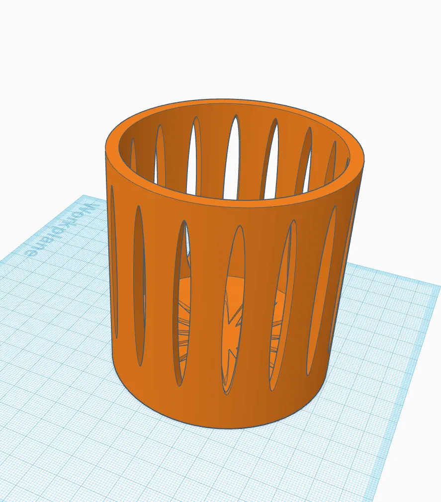 Giá đỡ bút đơn giản dễ in 3D