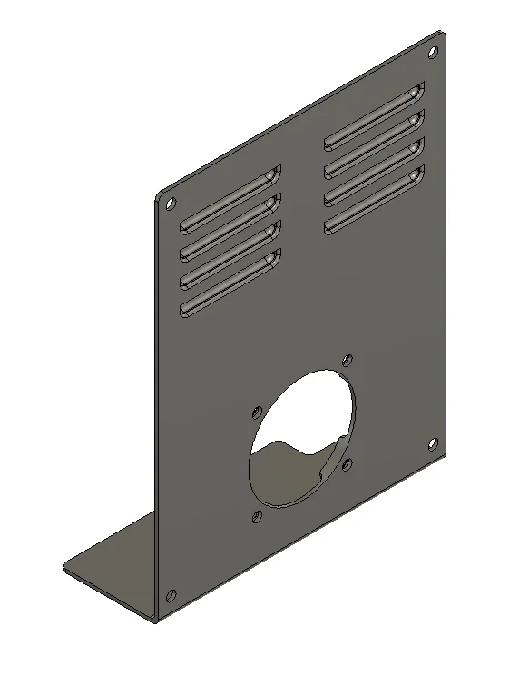 Nắp hộp điện tử Prusa MK4 với quạt 40mm