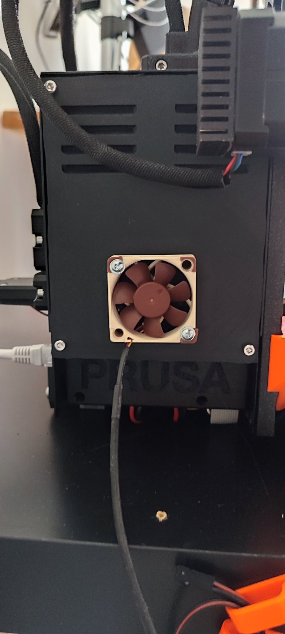 Nắp hộp điện tử Prusa MK4 với quạt 40mm