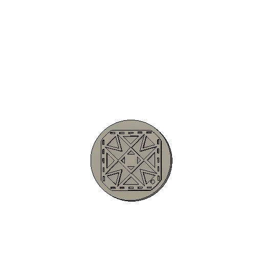 Con dấu Aztec đơn giản cho nghệ thuật gốm sứ