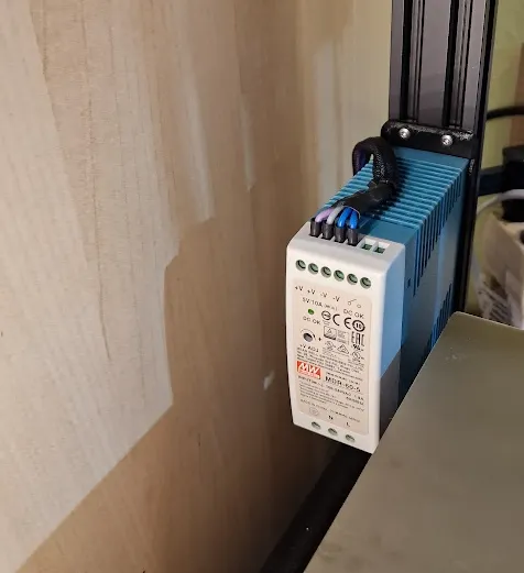 Giá đỡ DIN cho nguồn điện Meanwell điều chỉnh được