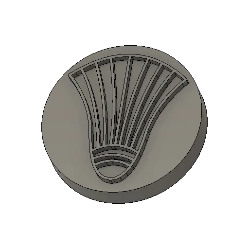 Dấu ấn đất sét hình hoa sen 21