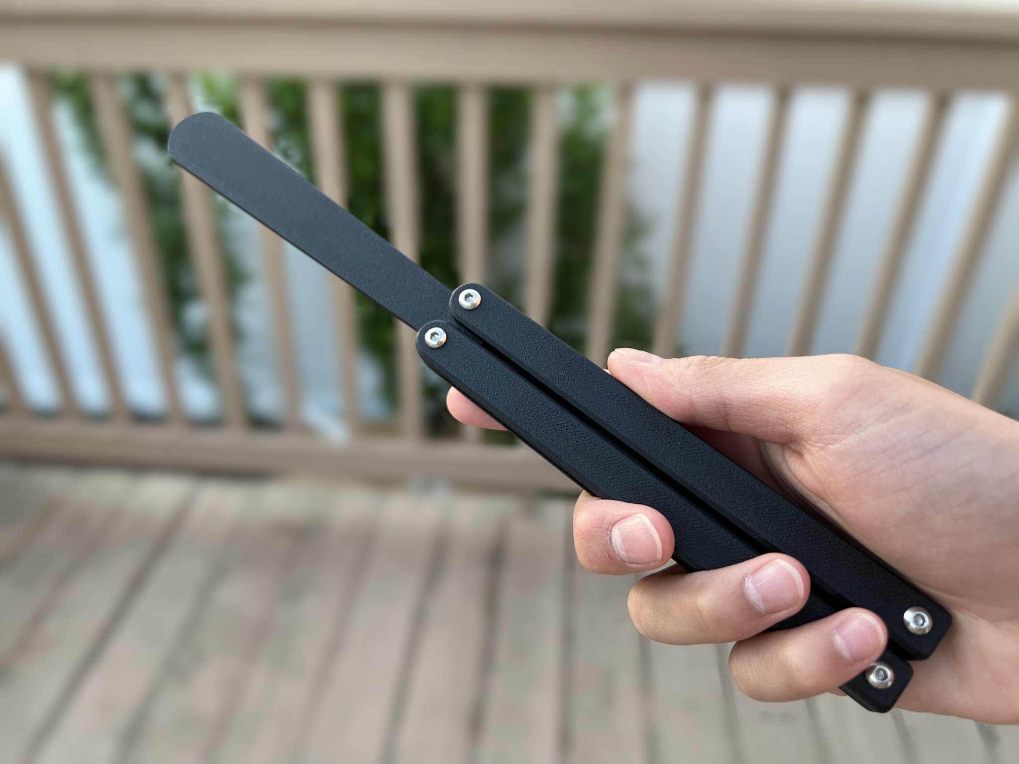 Huấn luyện viên Balisong kiểu Squiddy an toàn cho trẻ em
