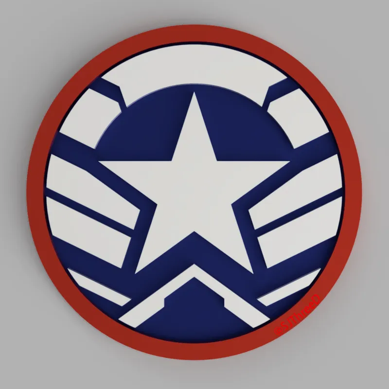 Giá đỡ lót ly Falcon Captain America trong bộ sưu tập Marvel