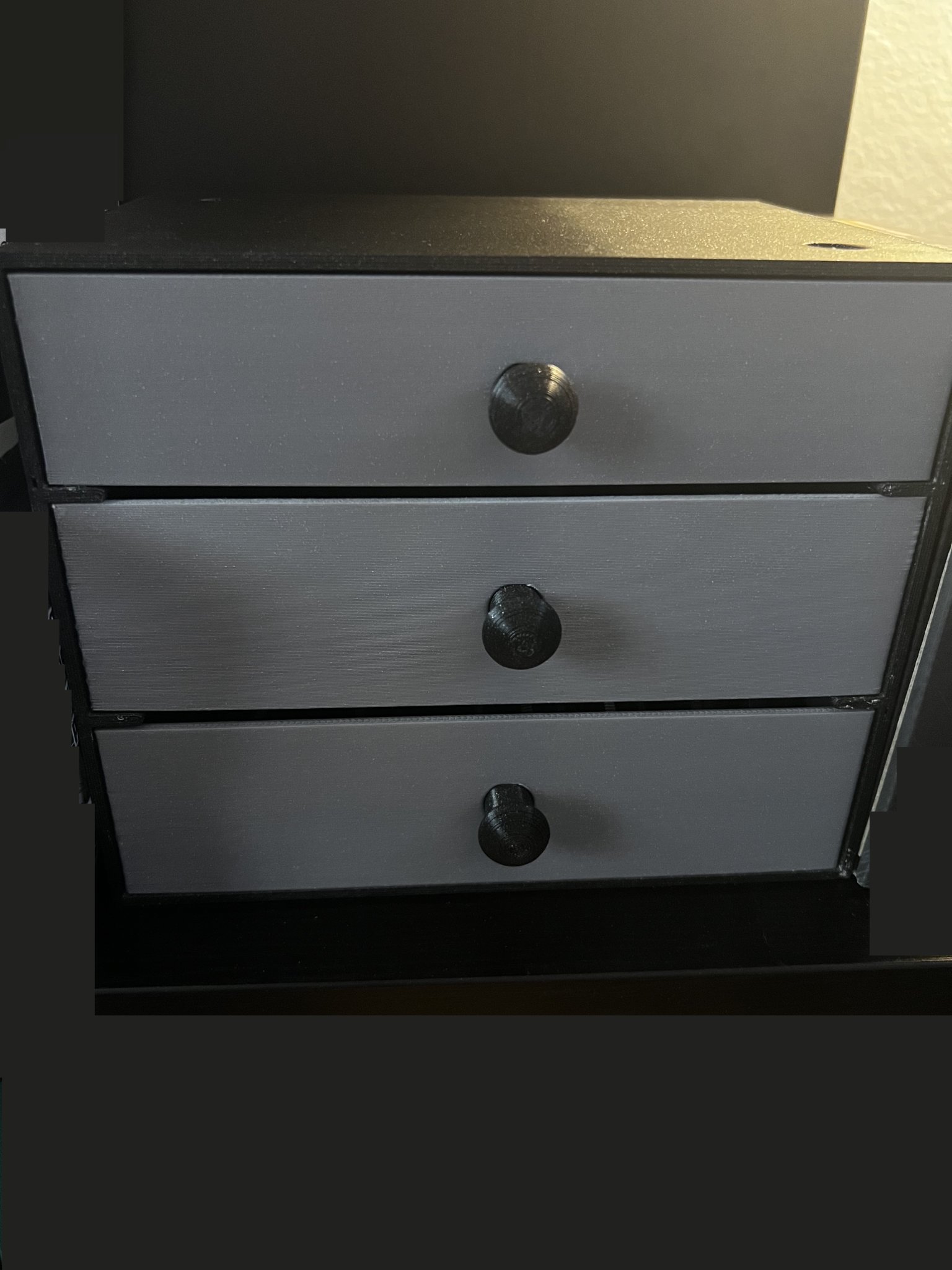 Ngăn kéo lưu trữ nhỏ với tay kéo vừa vặn