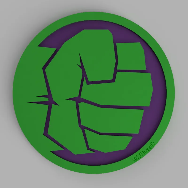 Giá đỡ ly HULK SMASH phong cách Marvel