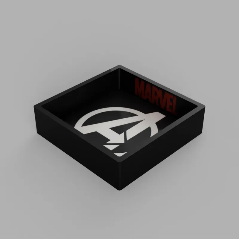 Giá đỡ ly Avengers với logo Marvel