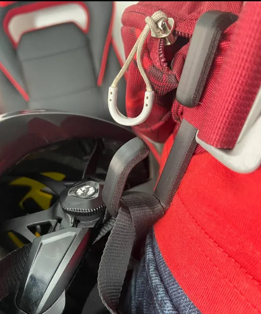 Móc treo nón bảo hiểm cho túi đeo hông MTB