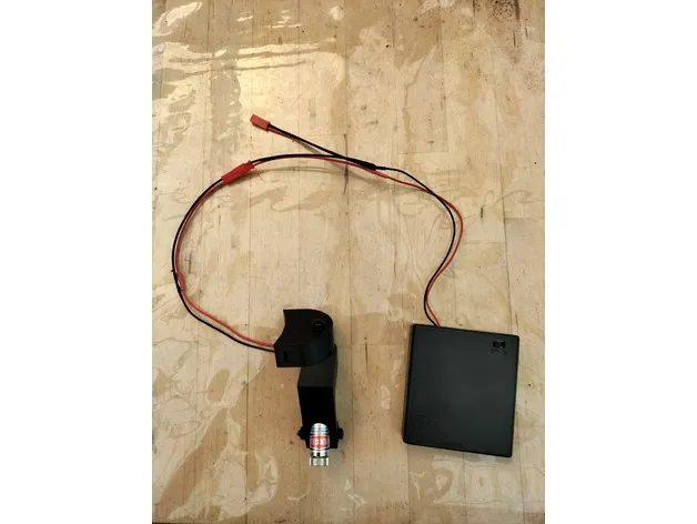 Hướng dẫn sử dụng laser cho máy khoan với dây buộc zip