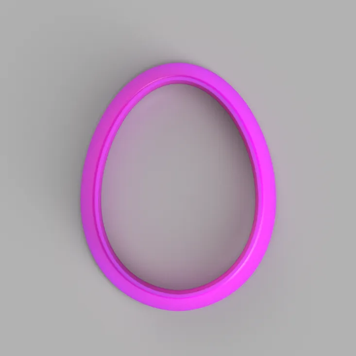 Cutter bánh quy hình trứng phục sinh