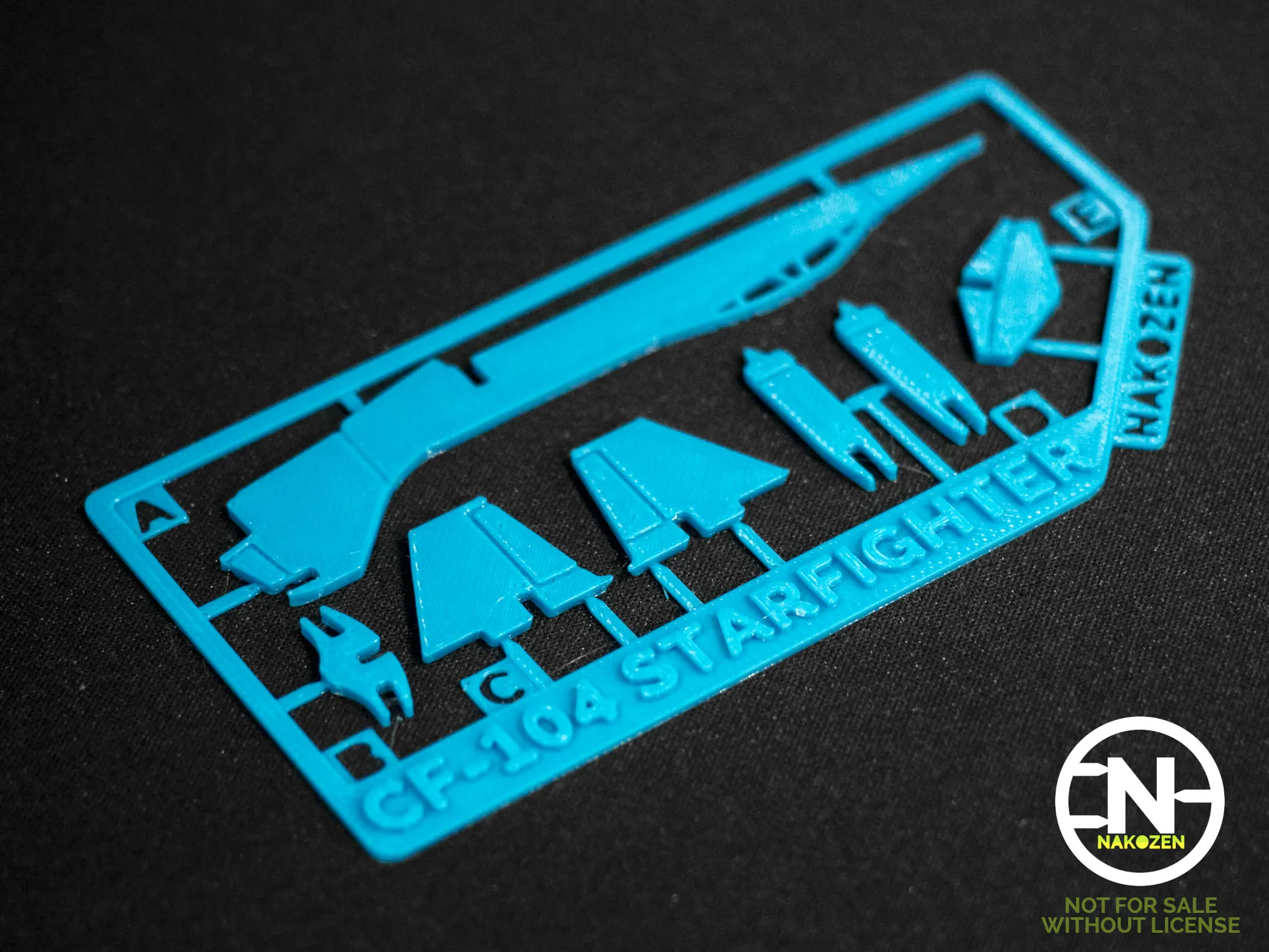 Mô hình lắp ráp CF-104 Starfighter của Canada