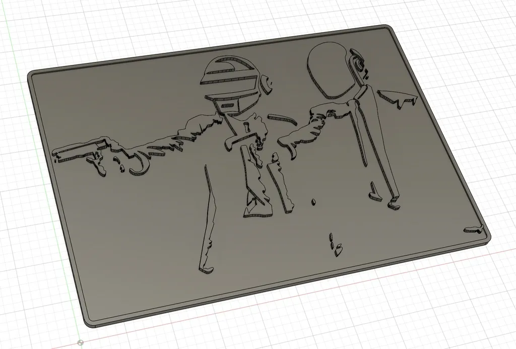 Biểu tượng nhạc chiptune 8-bit trong phong cách 3D