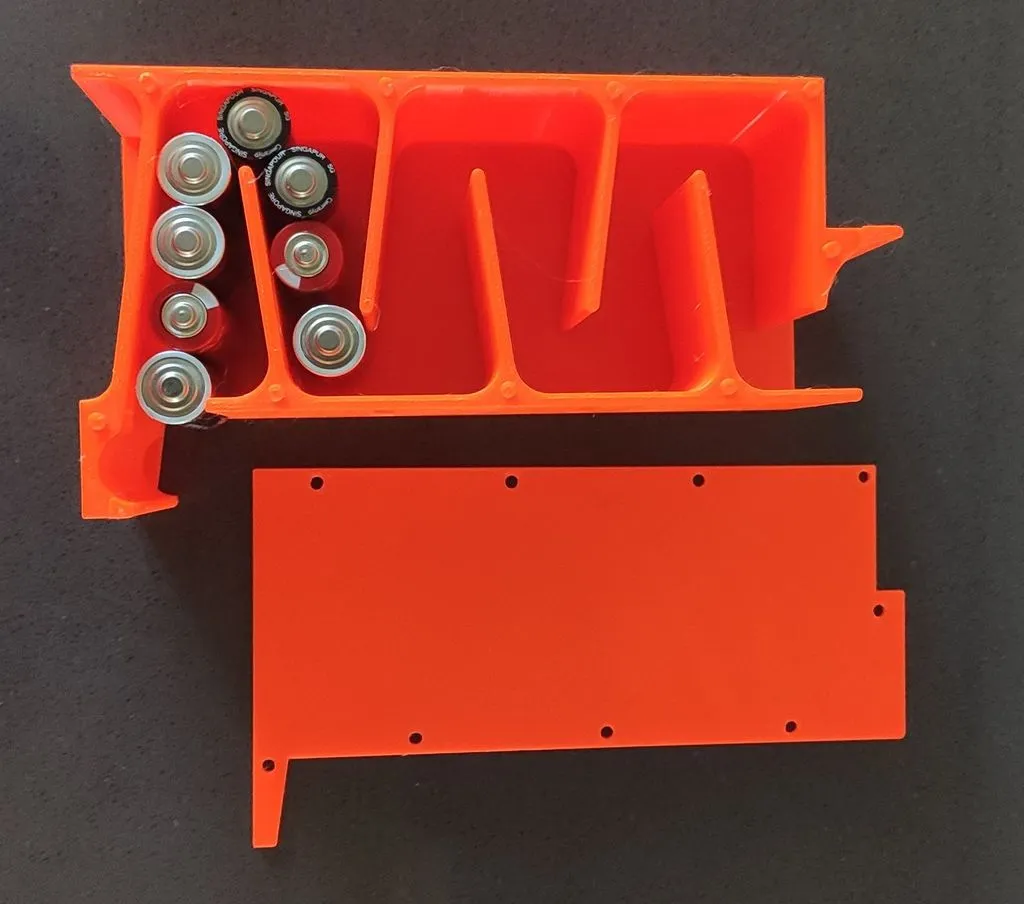 Máy phân phát pin kích thước AAA, dung tích 25 viên