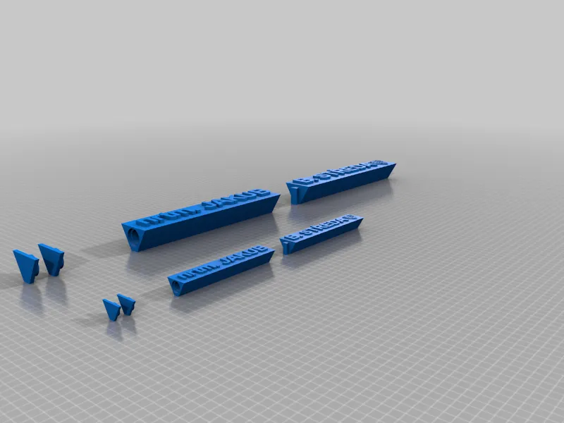 Bảng tên văn phòng với khoang ẩn