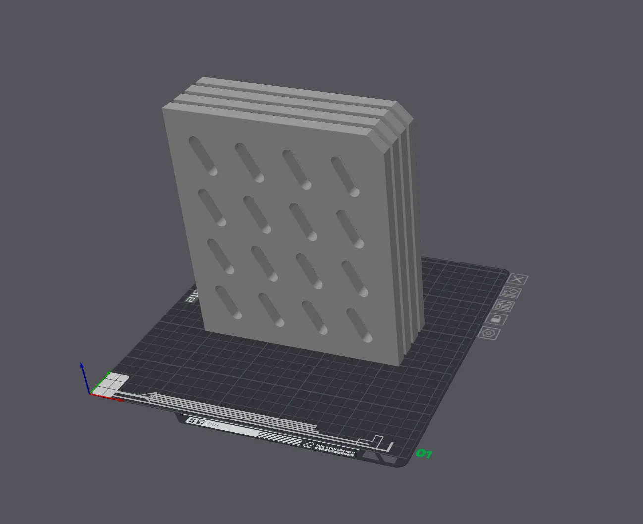 Giá đỡ cây cao Ikea Rudsta có lỗ thông gió