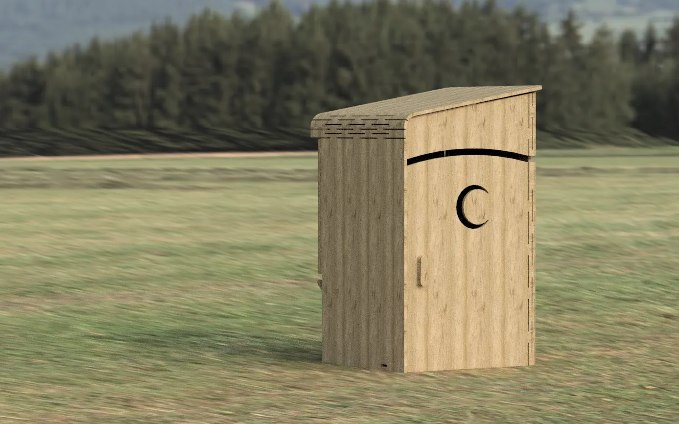 Nhà vệ sinh gập Shrek cho mô hình đồ chơi