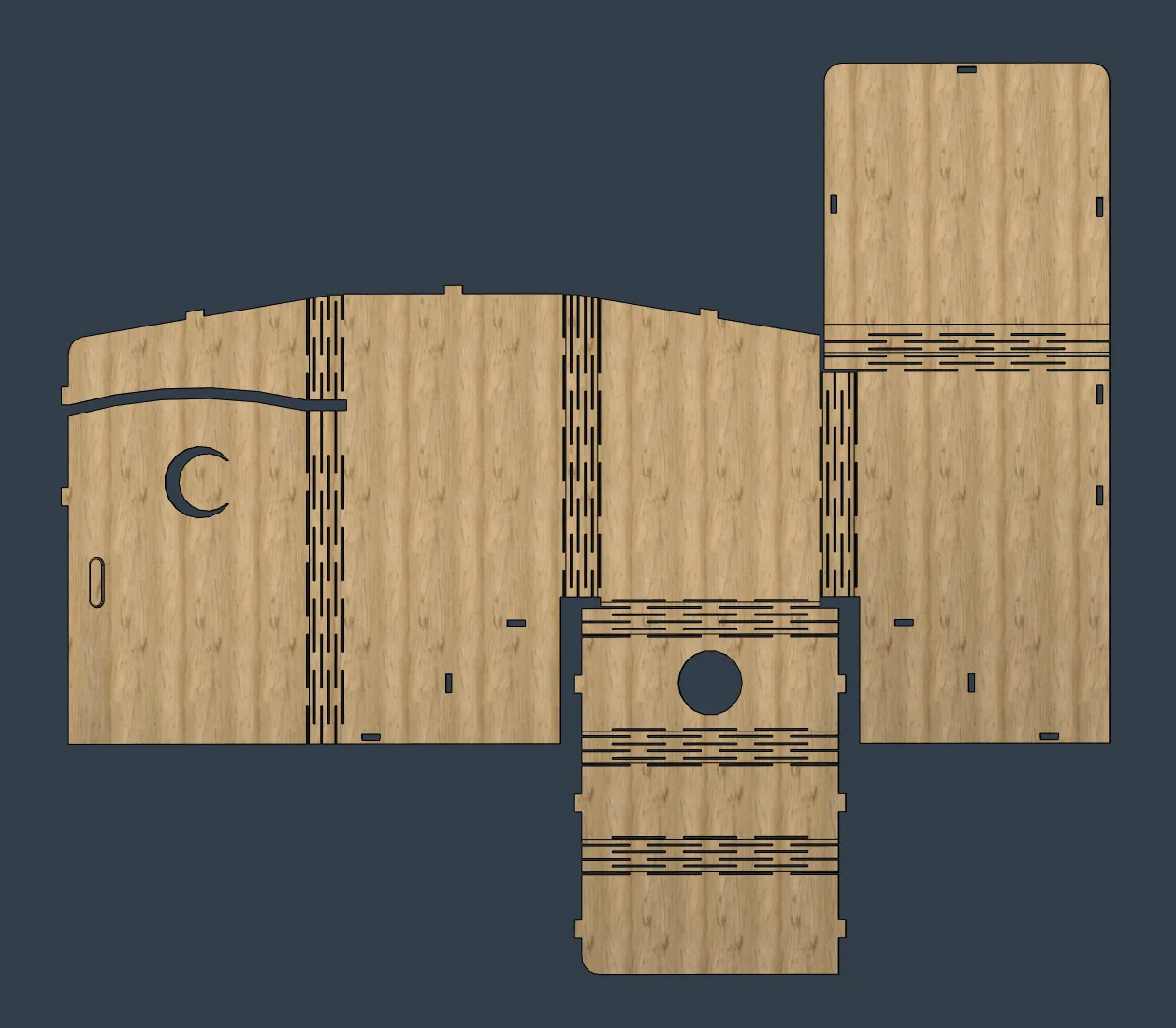 Nhà vệ sinh gập Shrek cho mô hình đồ chơi