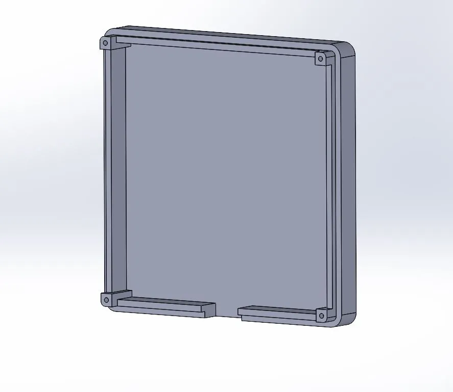 Mô hình giá treo tường Shelly với kết nối USB và cuộn QI