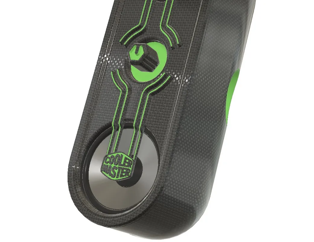 Bar âm thanh gắn trên thùng máy Cooler Master QUBE 500