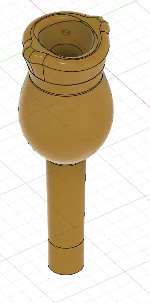 Mouthpiece Ergonomics cho Trompete Bb