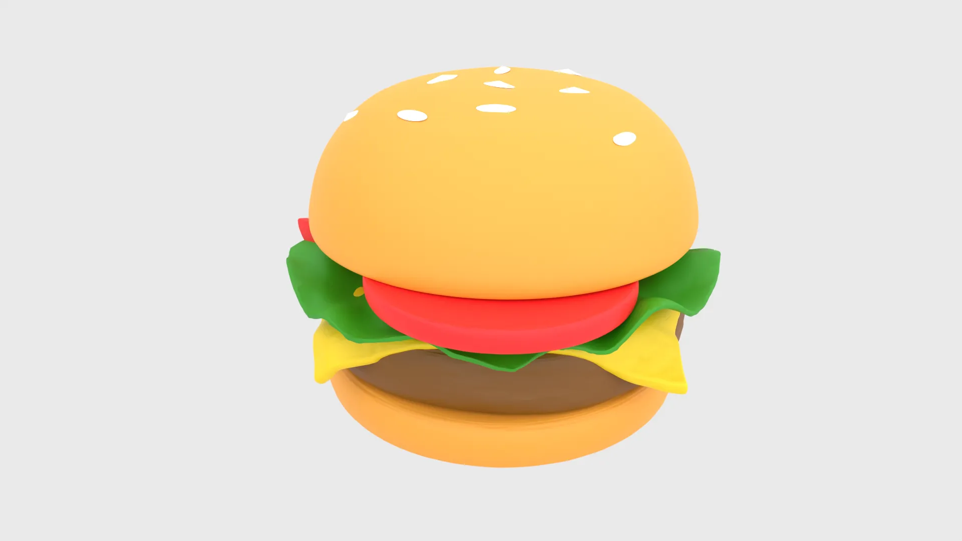 Bánh Hamburger thực tế với các thành phần tươi ngon