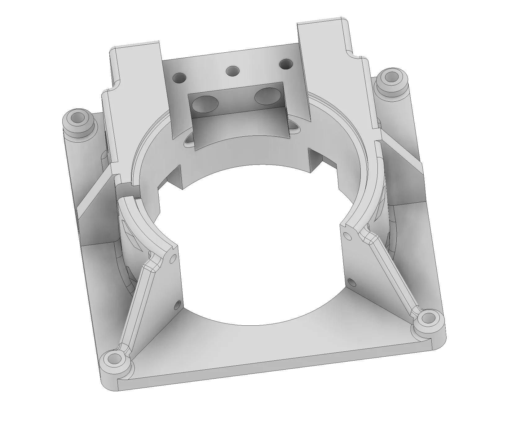 **Bộ lấy nét Crayford 2 inch - Phiên bản remix từ Thingiverse**