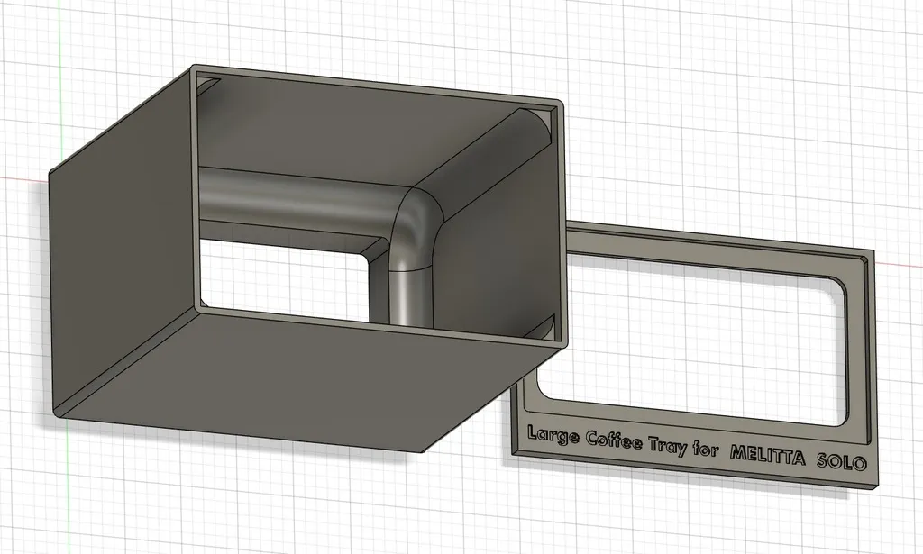 Khay cà phê lớn cho máy pha cà phê Melitta Solo