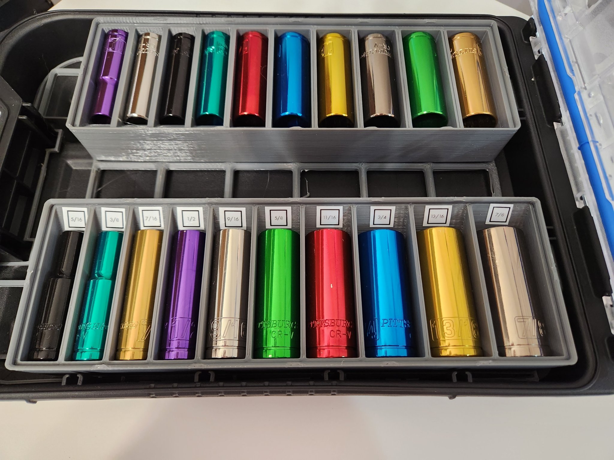 Giá đỡ socket sâu Parametric cho bộ socket Harbor Freight