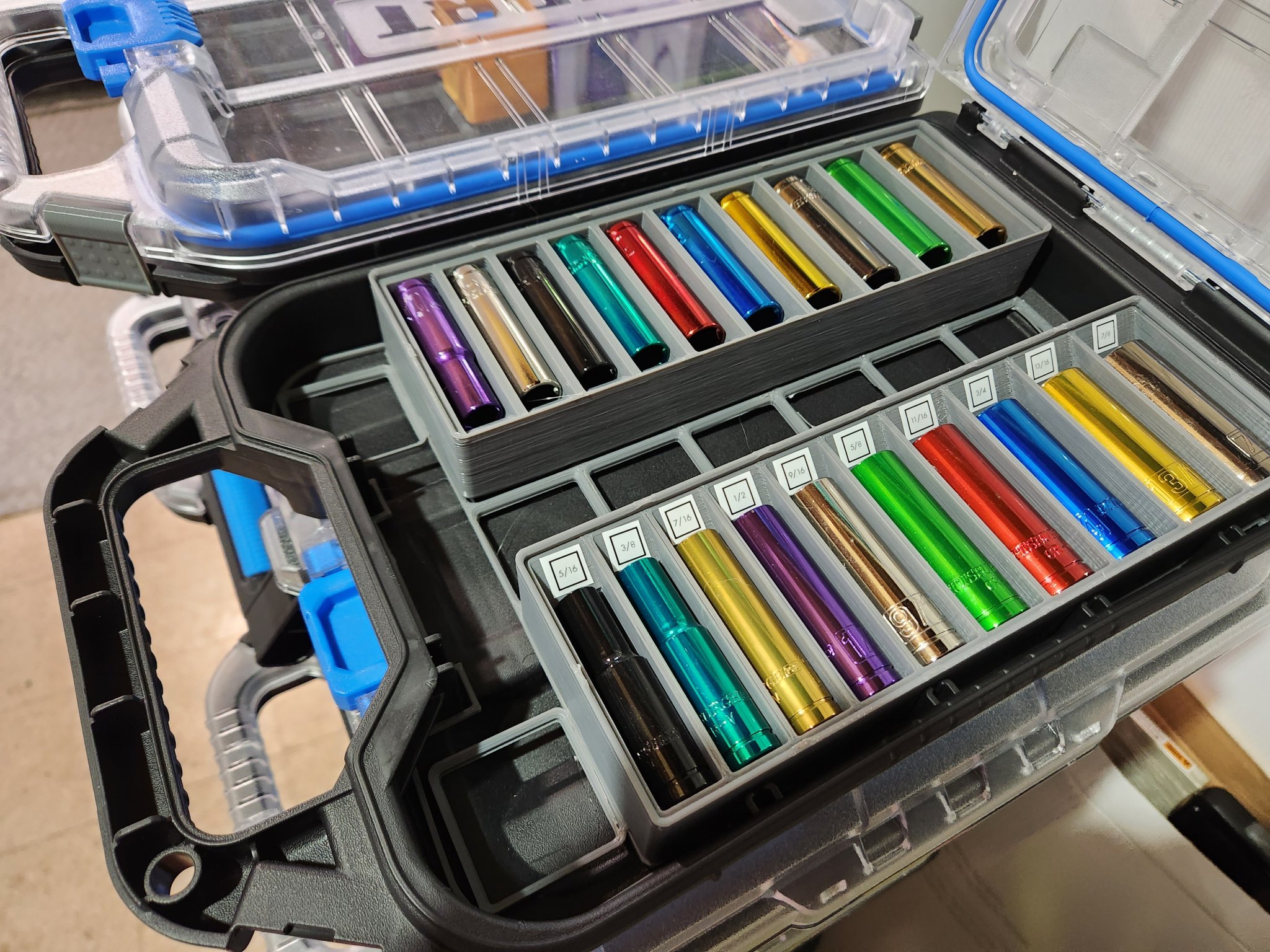 Giá đỡ socket sâu Parametric cho bộ socket Harbor Freight