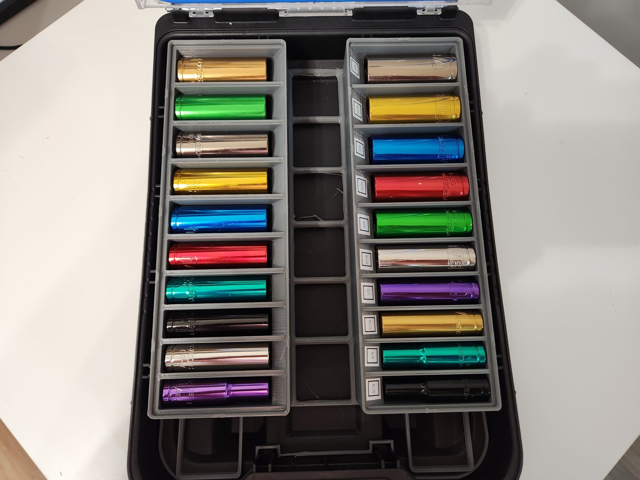 Giá đỡ socket sâu Parametric cho bộ socket Harbor Freight