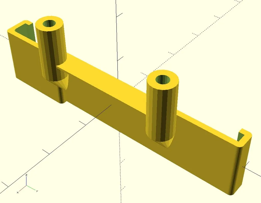 Giá đỡ cuộn Neopixel 8-LED với 2 hệ thống gắn khác nhau
