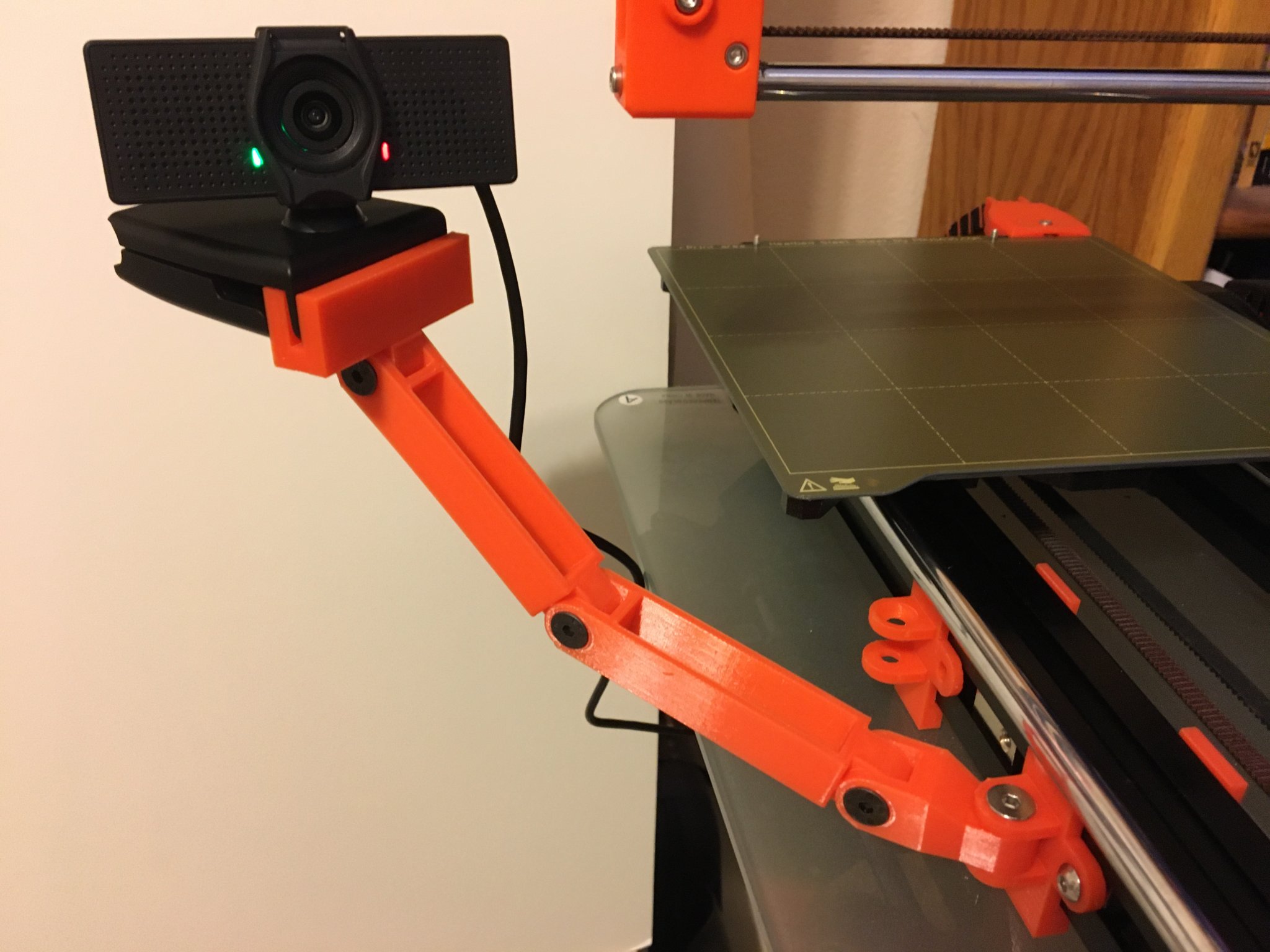 Giá đỡ camera Prusa Mini với thiết kế cải tiến